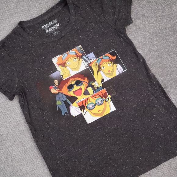 Cowboy Bebop Anime Sunrise Funimation XS Gray Short Sleeve T-Shirt - Picture 7 of 10